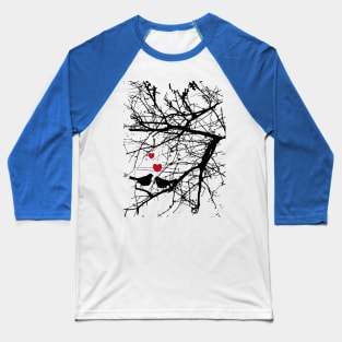 Love Birds Baseball T-Shirt